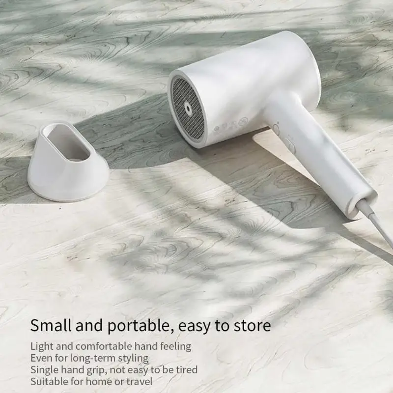 XIAOMI Mijia 1800 Вт электрический фен для волос с водяным ионом Быстросохнущий тремя