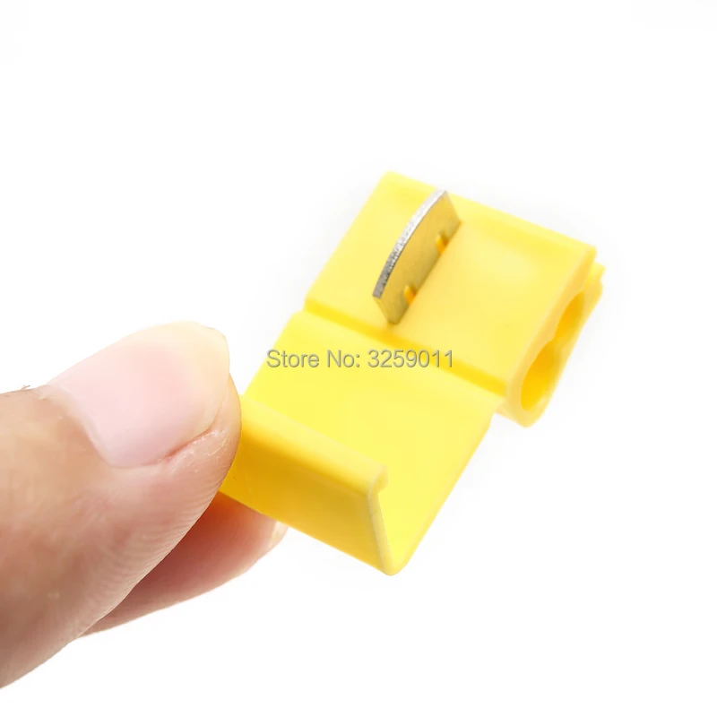 10 шт изолированный быстрый фиксатор соединения провода терминалы обжимной для