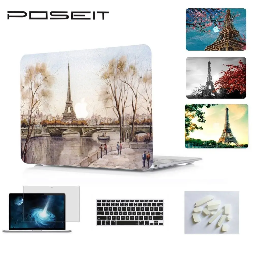 Пластиковый жесткий чехол Цветной корпус для Air Pro 11 13 MacBook Retina 15 (без CD Rom версии)