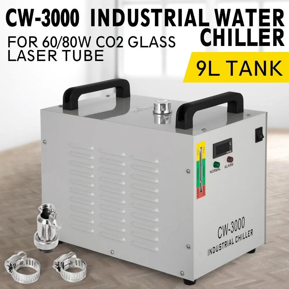 CW 3000 Thermolysis промышленный охладитель воды для ЧПУ/лазерного гравировального
