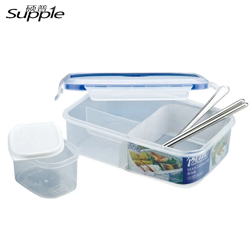 Корейский креативный Ланч-бокс Bento для микроволновой печи маленькая коробка