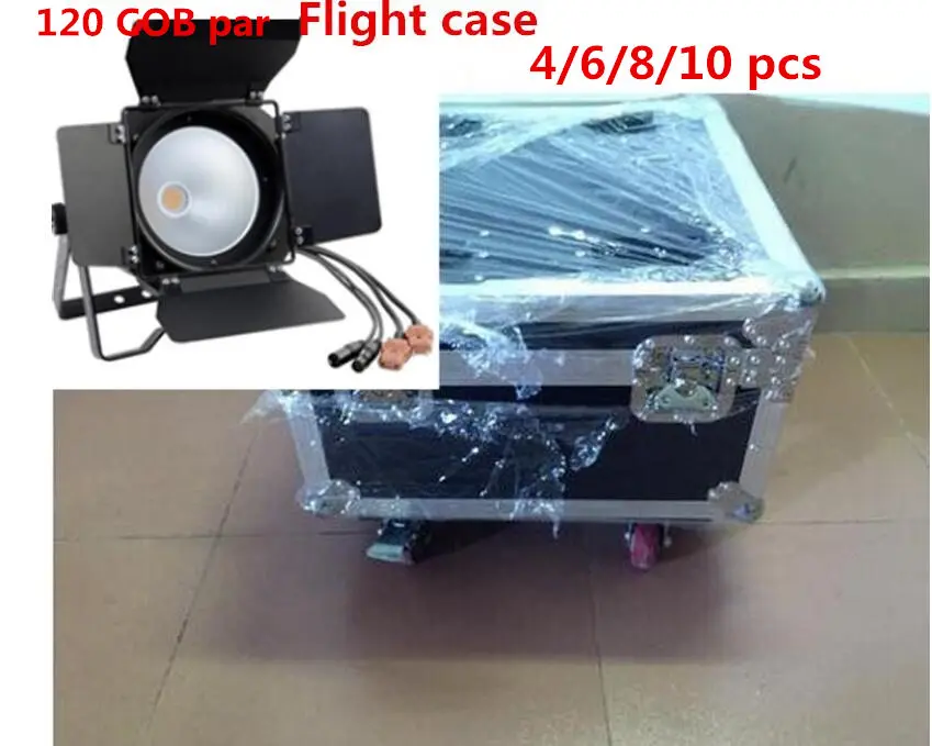 4/6/8/10 шт. чехол 220 Вт COB RGBWA UV 6 в 1/RGBW 4 1/RGB 3 1/теплый белый холодный 2 1 УФ светодиод |