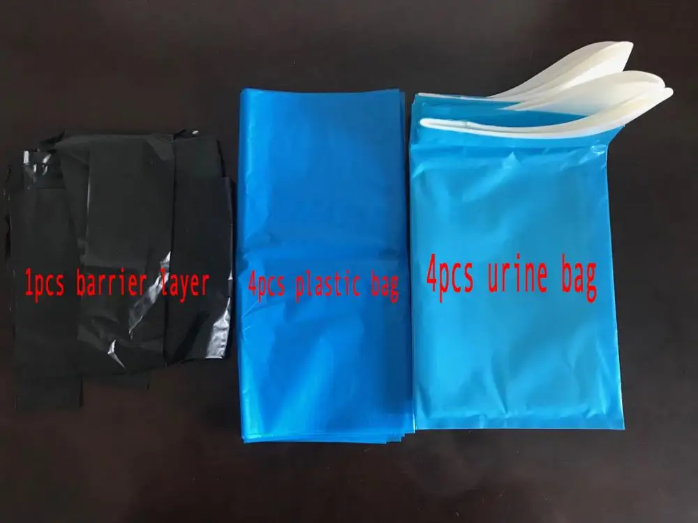 600CC Мини Туалетный аварийный мочесборники портативный мешок мочи взять сумки 4