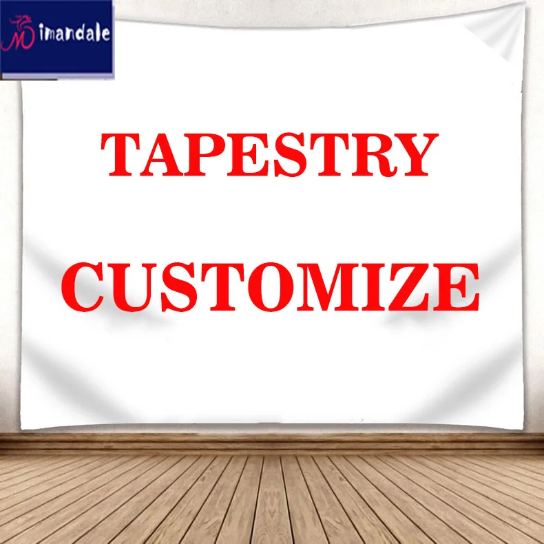 imandale Customized Mandala Polyester Tapestry Wall Hanging Tapestries Christmas Wedding Decoration Table Cloth Art | Дом и сад