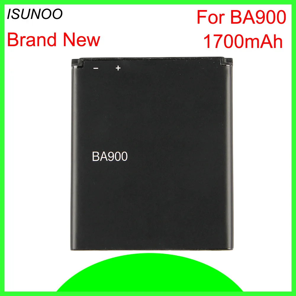 Аккумулятор для мобильного телефона ISUNOO 1700 мАч BA900 Sony Xperia E1 LT29i ST26i C1904 C1905 C2005 D2004 C2105