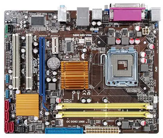 Материнская плата LGA775 для ASUS оригинальная б/у G31 775 DDR2 USB2.0 SATA2|Материнские платы| |
