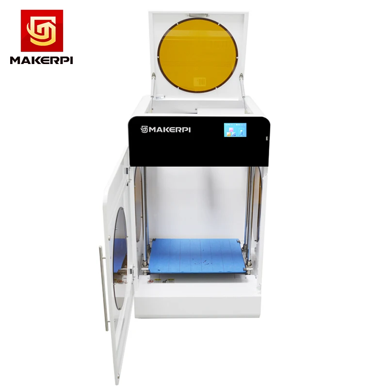 MakerPi Large 3D Printing Machine Size 310*310*450 mm Industrial 3D Printer Full Enclosed For TPU PLA ABS Filament