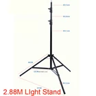 Штатив для вспышки 280 см с винтовой головкой 14, регулируемые аксессуары для фотостудии для HTC VIVE, кольцесветильник светильник, софтбокс, поддержка лампы