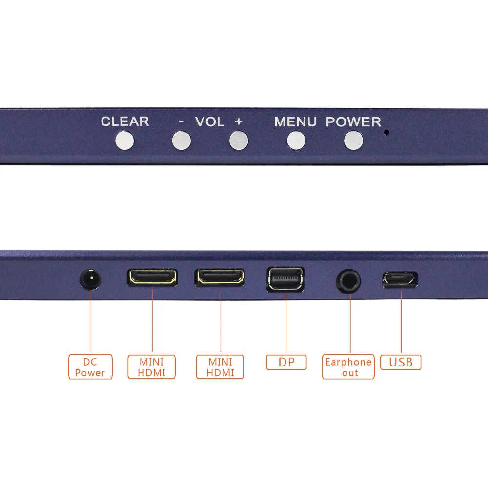 10 1 дюймовый IPS широкоформатный 15 6x3840 монитор 2xhdmi мини видеовход для Ps3 Ps4 PRO Switch