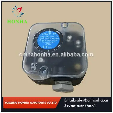 Переключатель давления LGW3A2 переключатель воздуха для газа и