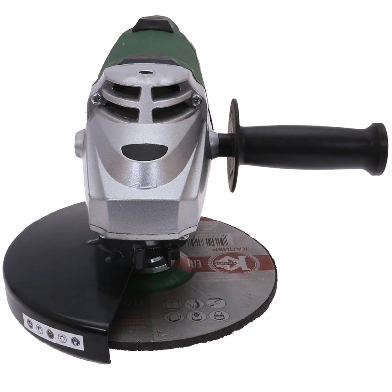 Electric tool Angle grinder Kalibr MSHU-180/1800 disc 180 mm power 1800 W angular for grinding and cutting metall | Инструменты