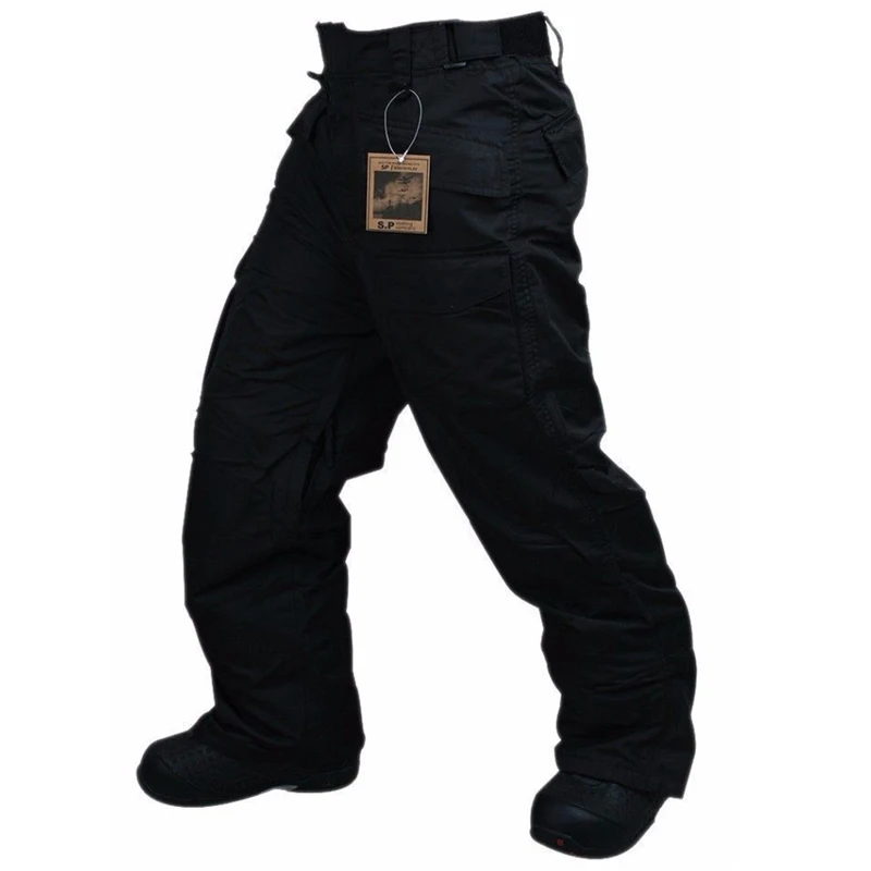 

New Edition "Southplay" Winter Warming Waterproof Skiing- Snowboard (North Military Jacket +Black Pants)Sets
