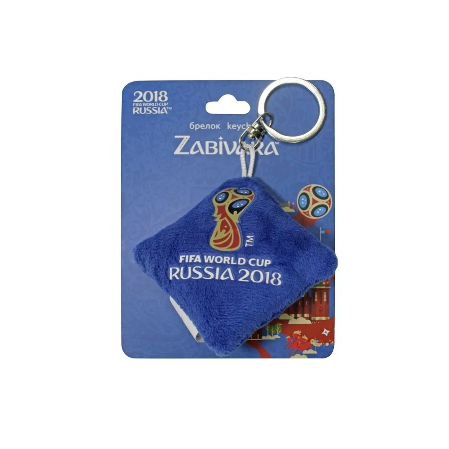 FIFA 2018 брелок подушечка с термопринтом Zabivaka 6х6|pad pad|padded cushionspad thermal |