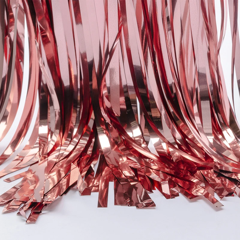 2 м дождь шторы s для вечерние фольга бахрома занавеска с блестками Свадьба День