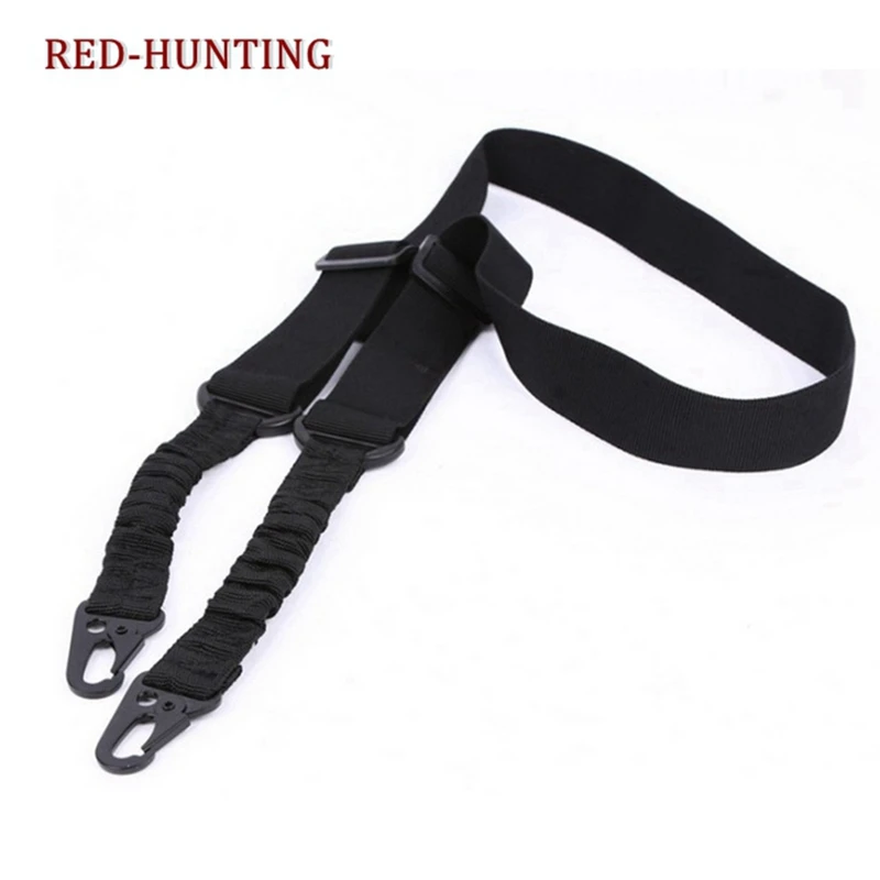

Tactical Military 2 Point Rifle Sling Paintball Gun Strap System Gun 2 Point Sling for Hunting