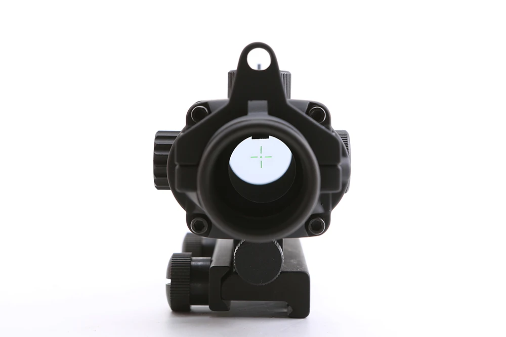 Охотничьи Тактические оптические прицелы ACOG 1x32 красно-Зеленая Сетка с подсветкой ACOG красный точечный прицел с 20 мм Рельсом для страйкбола