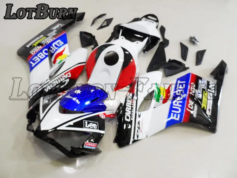 Мото обтекатель комплект пригодный для CBR1000RR CBR1000 CBR 1000 2004 2005 04 05 ABS Пластиковые