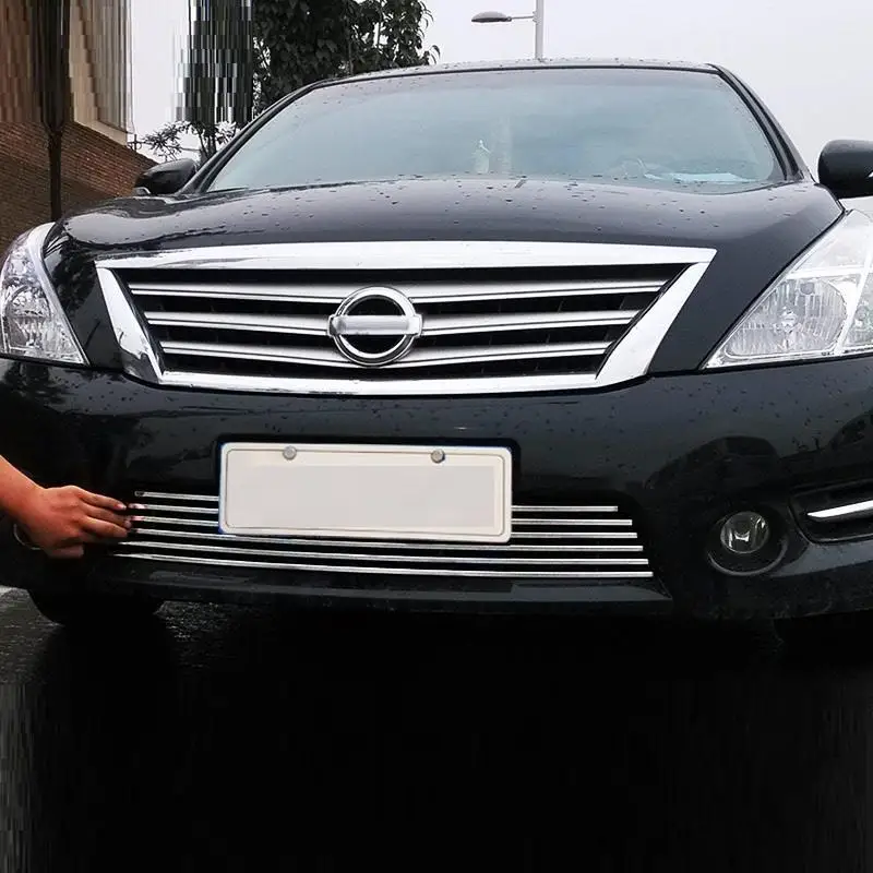 Grille exterior promote auto chromium trim mouldings parts modification decoration car styling 11 12 FOR Nissan Teana | Автомобили и