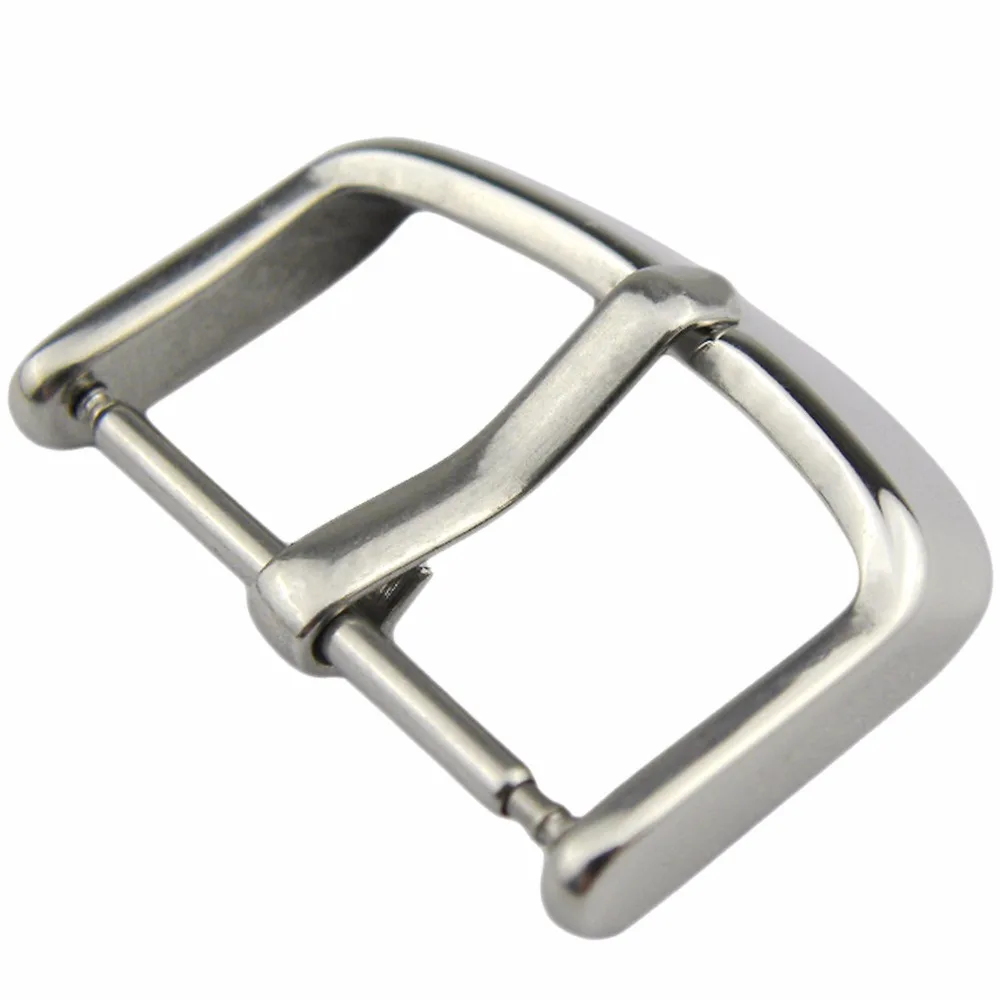 ZLIMSN Free Shipping 100pcs Watch Buckle Silvery Polished 18 20 22 24mm Watchband Accessories Clasp High Quality Wholesale