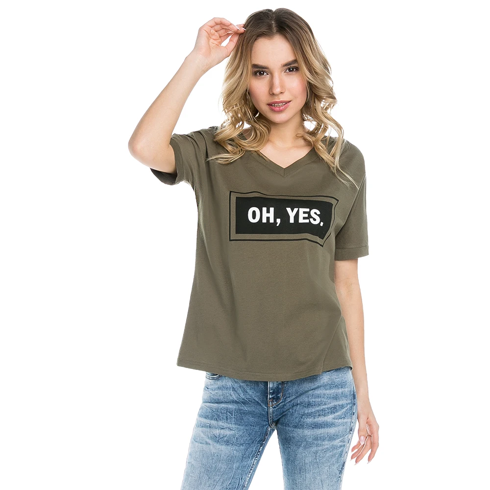 Футболка с текстовым принтом Gloria jeans женская GKT001139|t shirt|jeans t shirtt shirts for women |