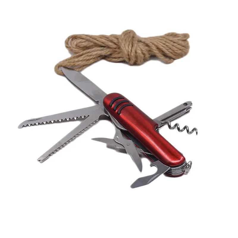 11 in 1 Multi Function Folding Knife Screwdriver Plier Keychain Camping Hunting Hiking Pocket Knives Outdoor EDC Tool |