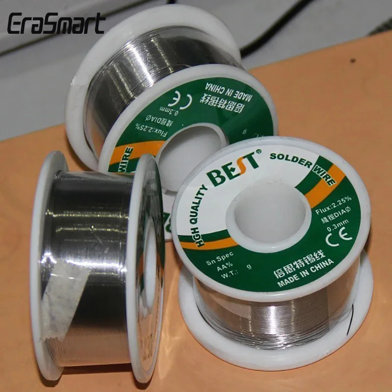 

Best 0.3/0.4/0.5/0.6/0.8/1.0mm Tin Lead Solder Soldering Wire Rosin Core