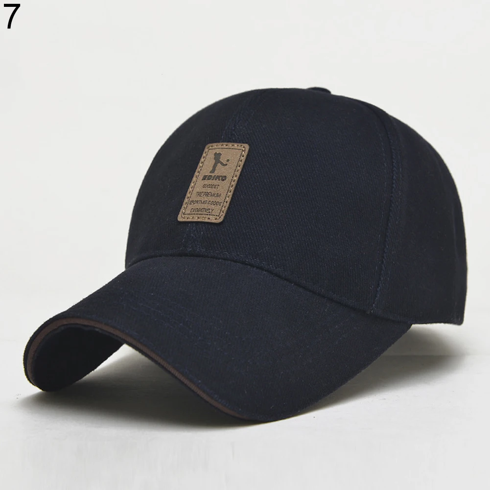 Для мужчин открытый Бейсбол Кепки Гольф Snapback хип хоп Повседневное регулируемая