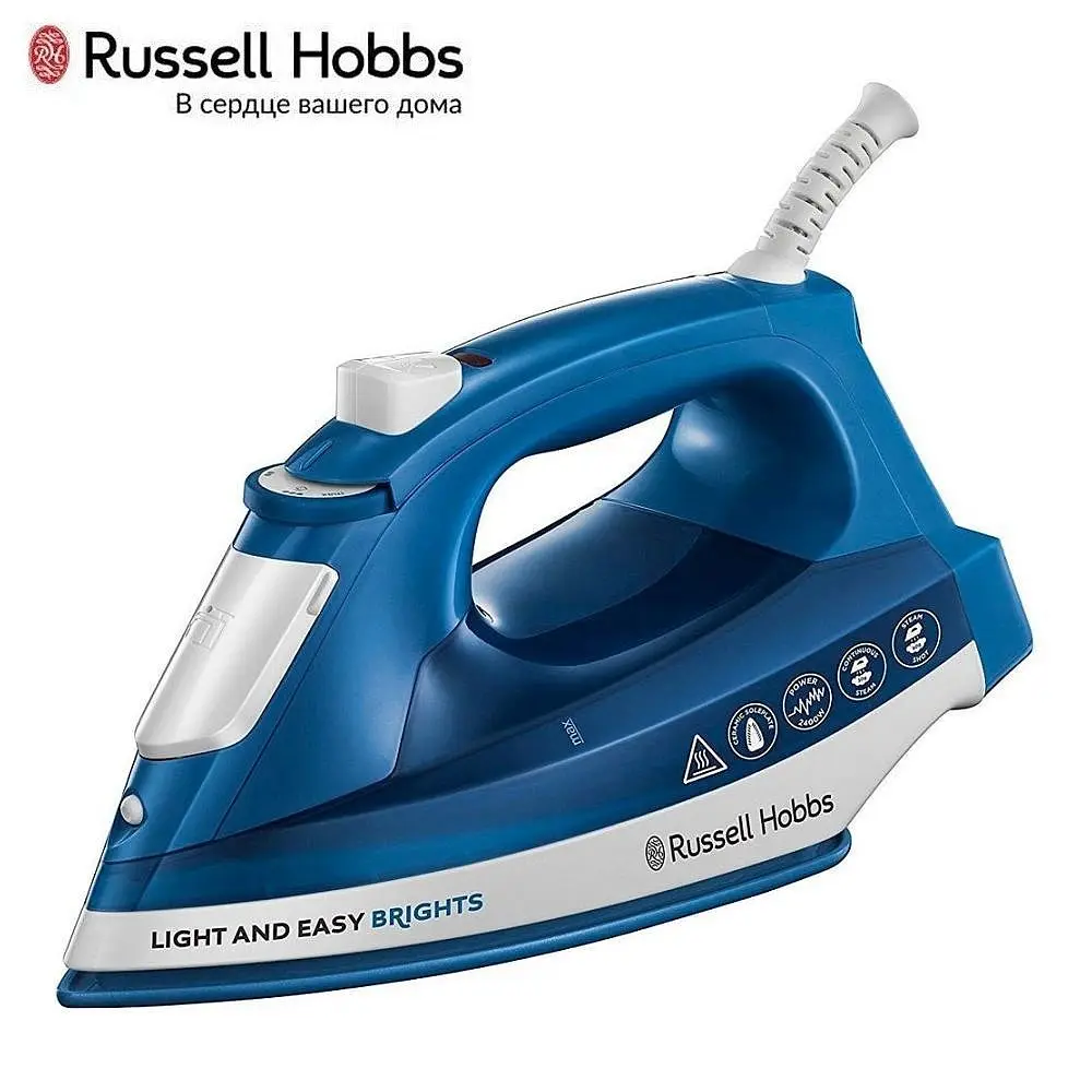 Утюг Russell Hobbs 24830 56 утюг мини Паровой Паровая генератор для одежды Утюги