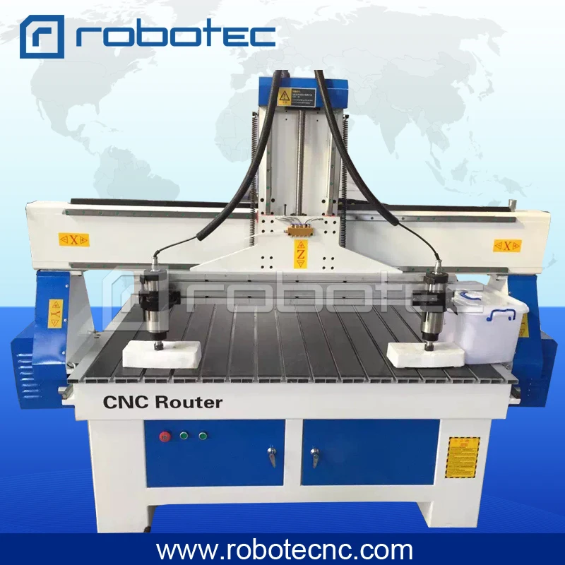 Robotec шпиндель с водяным охлаждением ER25 ER32 ЧПУ-роутер 4 осевой фрезерный станок ЧПУ