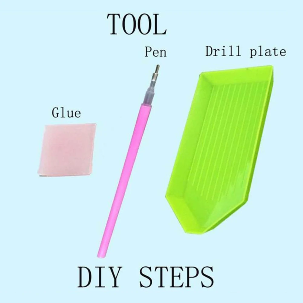 Вышивка живопись Красота цветок Эйфелева башня смолы алмаз DIY вышивки крестом|resin