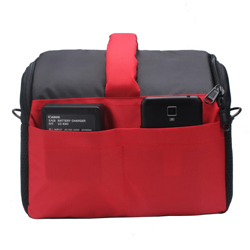 DSLR Shoulder Bag Digital Camera Case for Canon EOS 7D 70D 60D 60Da 650D 600D 550D 500D G7X G9X Mark II 1200D 1300D M5 M M2 | Электроника