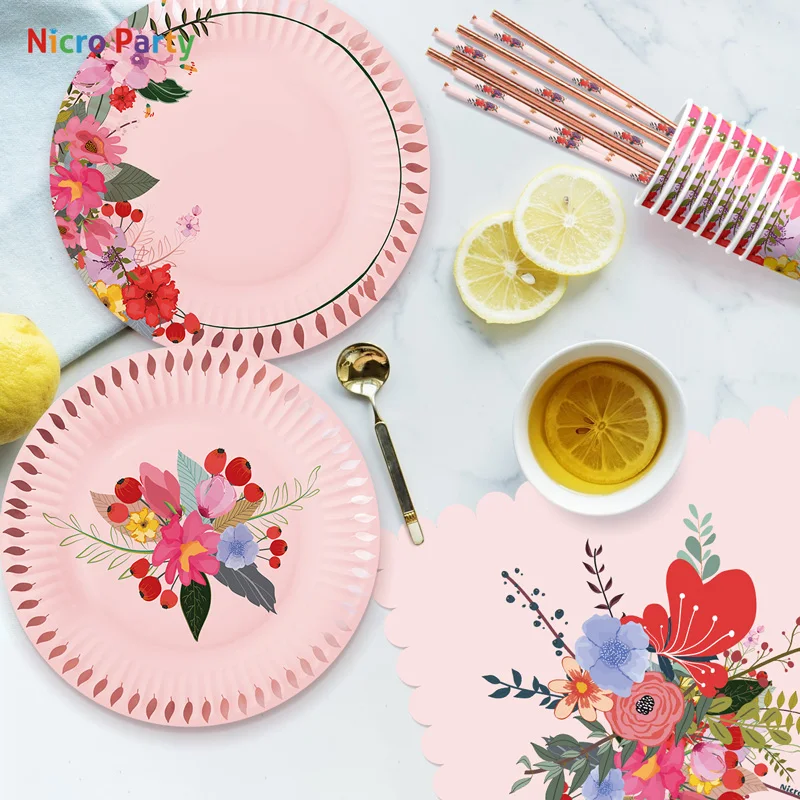 Nicro 50 шт./компл. розовое золото Hello Girl с днем рождения вечерние украшения для