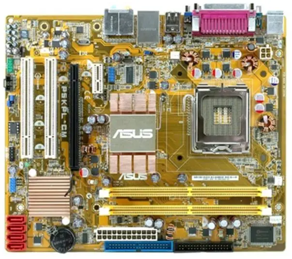 Материнская плата LGA775 для ASUS оригинальная б/у настольного ПК G31 775 DDR2 USB2.0
