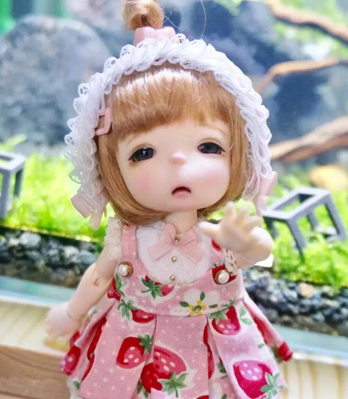 HeHeBJD 16 см Arong Хэллоуин мероприятие 1/8 фигурки из смолы модель Детская кукла
