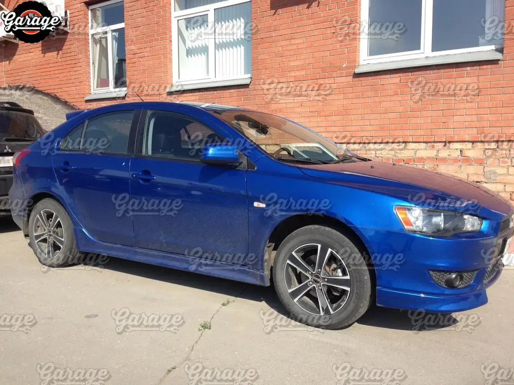 Спойлер на пятую дверь для Mitsubishi Lancer X Sportback 2008-ABS пластик, аксессуары для спортивного стайлинга, тюнинг автомобилей, аэродинамическое крыло