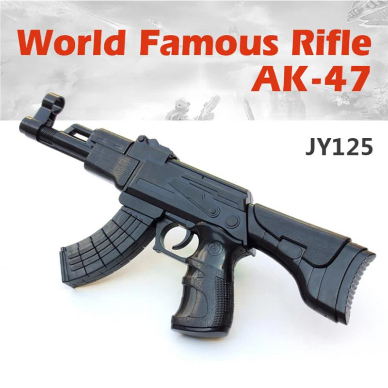 AK47 строительный блок игрушечный пистолет для детей Сборная модель строительные