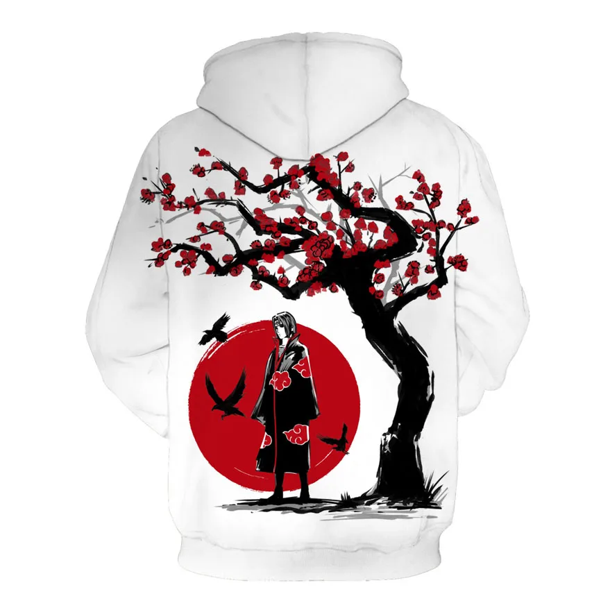 Боруто Куртка с капюшоном для девочек Для мужчин 3D плащ Акацуки Учиха Itach Косплэй