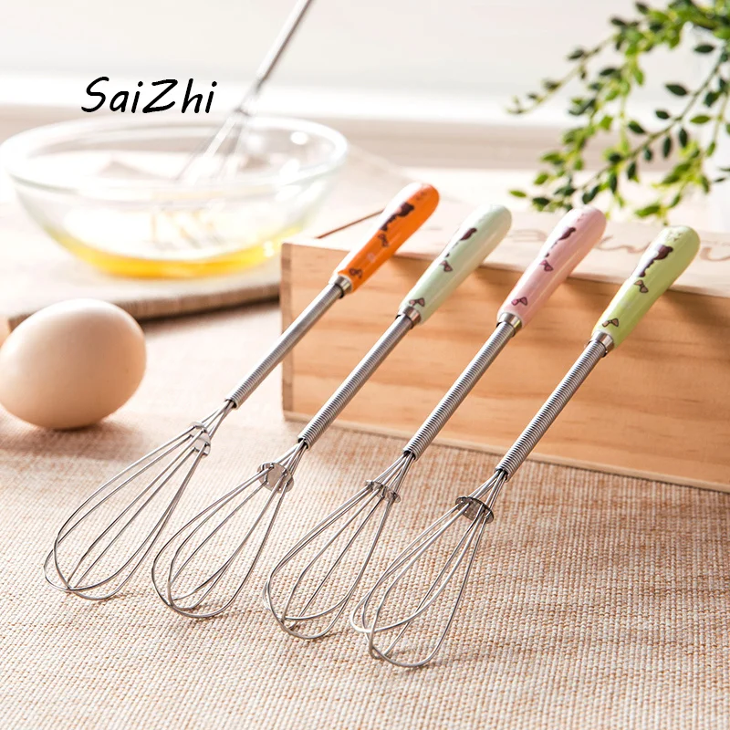 Многофункциональные керамические ручки из нержавеющей стали ручные венчики для