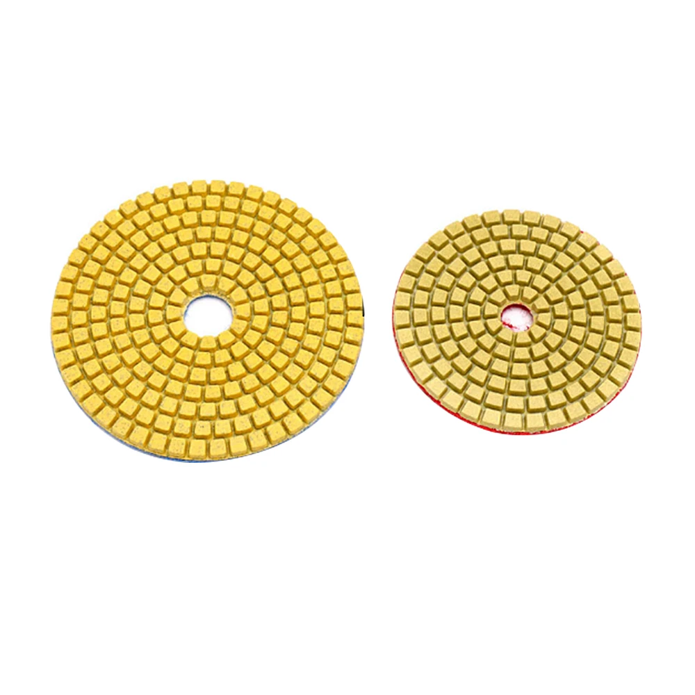 CNBTR 1PCS Diamond Wet Polishing Pads 3 inch for Granite Stone Concrete Marble Floor Grinder or Polisher 50#-3000# | Инструменты