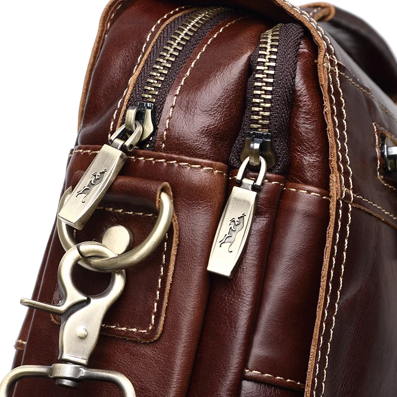 CROSS OX Кожаная сумка в классическом стиле SL394|leather shoulder bag|shoulder bagscross ox |