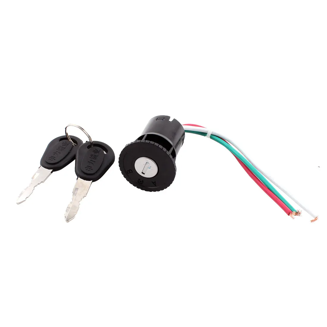 X Autohaux Замок зажигания для скутера мотоцикла электровелосипеда 3 провода 2