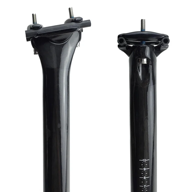 Toseek 3K/UD Road Bike Full Carbon Seatpost Mountain Bicycle Seat Posts MTB Parts 27.2/30.8/31.6mm*400mm Cycling | Спорт и