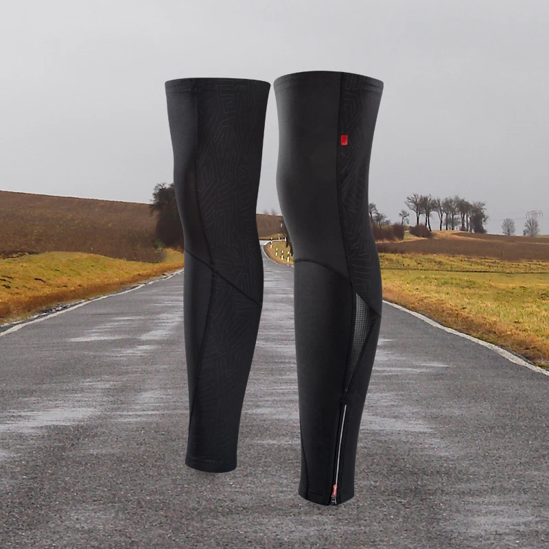 

Santic Men Winter Cycling Leg Warmers Bicycle Leggings Running Basketball Soccer winter Sports Tights Compression M8C09089