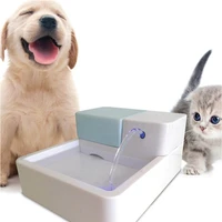 1 8l led automatic cat dog kitten water drinking fountain pet bowl drink dish filter pet water fountain support drop shipping