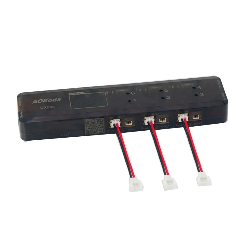 Зарядное устройство AOK CX605 CX610 6 каналов DC/XT60/USB 3 7 в 1S|1s lipo charger|3.7v usb chargercharger for |
