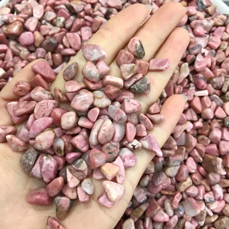 

1kg Natural Pink Rose Stone Crystal Rock Quartz Mineral Specimen Fish Tank Garden Flowerpot Decoration Stones