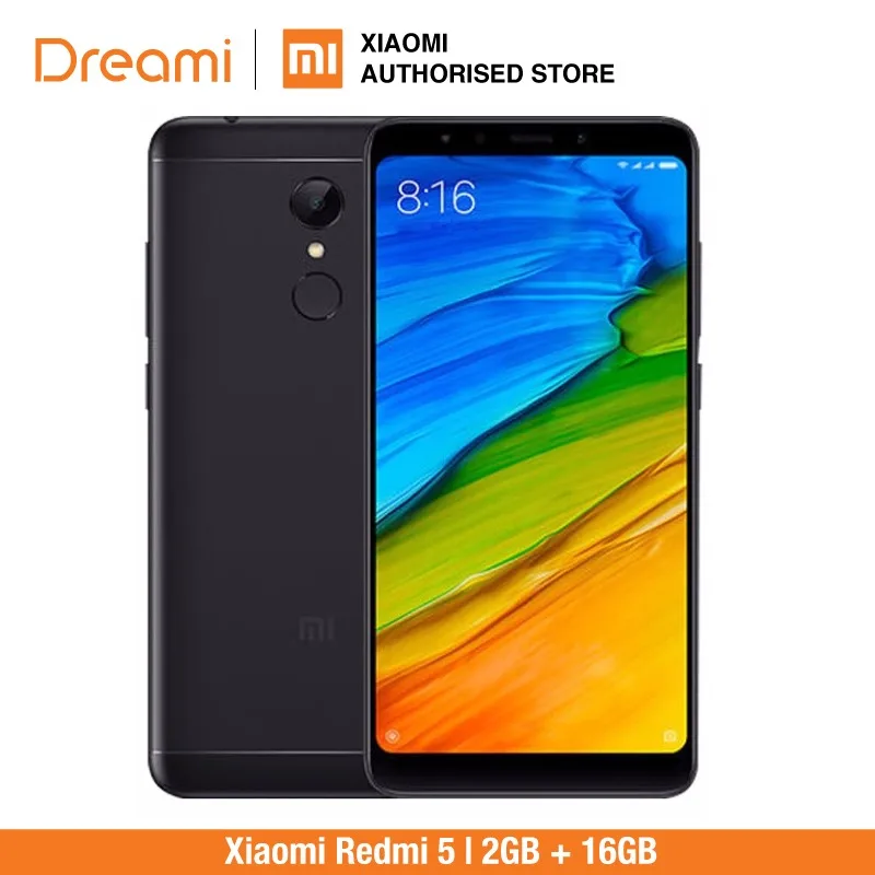 Dreami Глобальный Версия Xiaomi Redmi 5 2 ГБ Оперативная память 16 Встроенная Смартфон