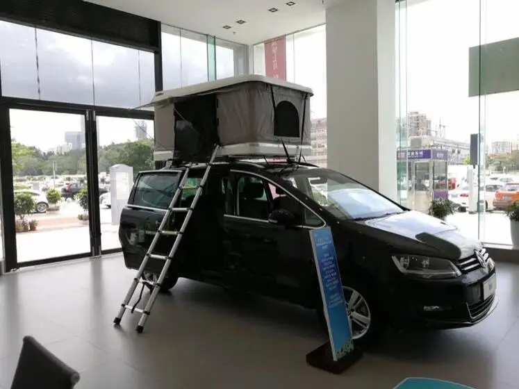 Открытый всплывающий ABS Кемпинг на крыше подсветка салона автомобиля палатка для автомобилей грузовиков внедорожников кемпинг для путешествий, походная
