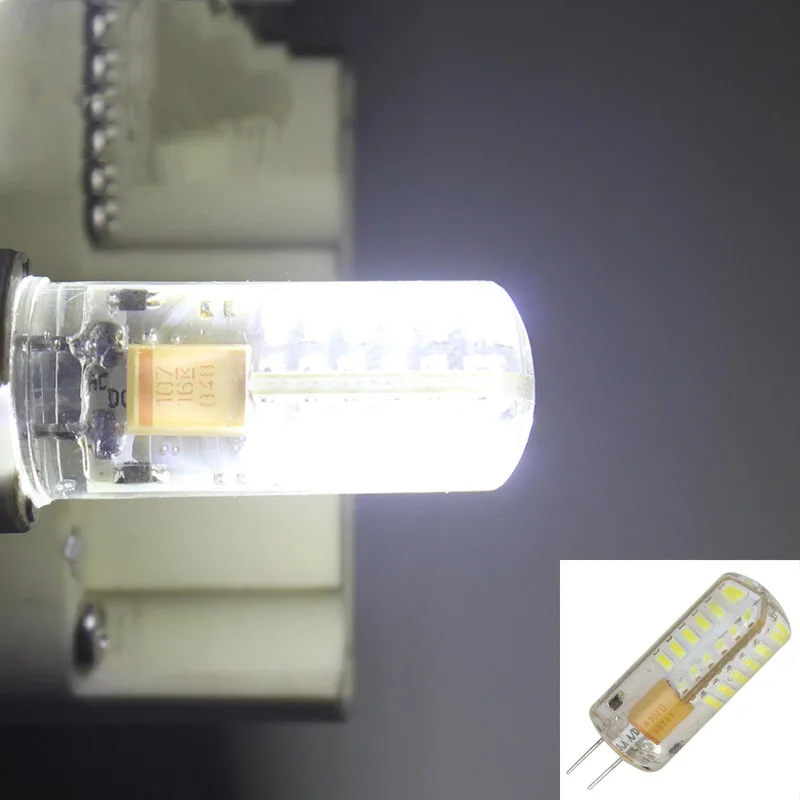 20 шт./лот 48 светодиодов G4LED Лампа dc 12 В 4 Вт Светодиодная лампа 3014SMD светодиодная
