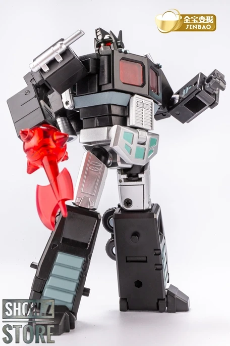 [Show.Z Store] Jinbao JB DF-04B DF04B Revenge Warrior Oversized OS DX9 X34B Plissken Black Nemesis Transformation Action Figure | Игрушки и